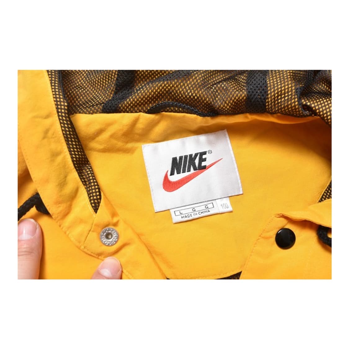 90S 나이키 올드스쿨 바람막이 윈드브레커 코치 자켓 N785 상품이미지5