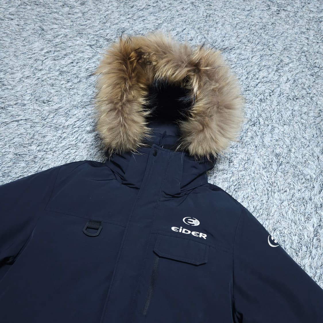 아이더)95 남자 사파리다운 오리털패딩 / 왕눈이샵 상품이미지3