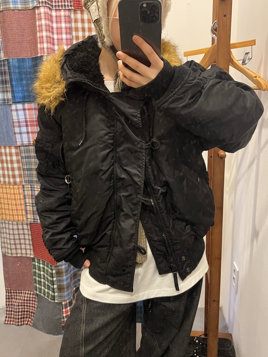 알파인더스트리 n3b 울프죠 패딩 상품이미지1