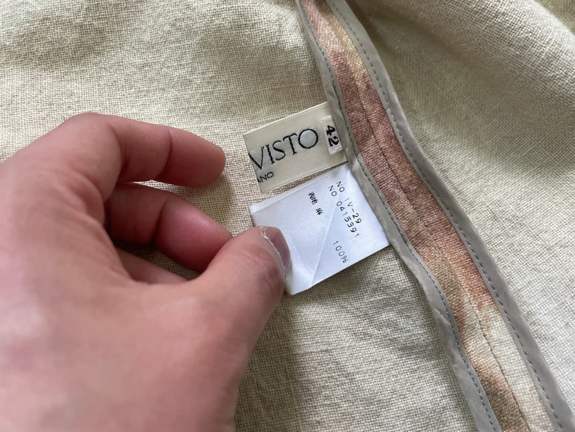 임프레비스토 이태리  밀라노 아트 워싱 린넨 자켓 J04015 상품이미지5