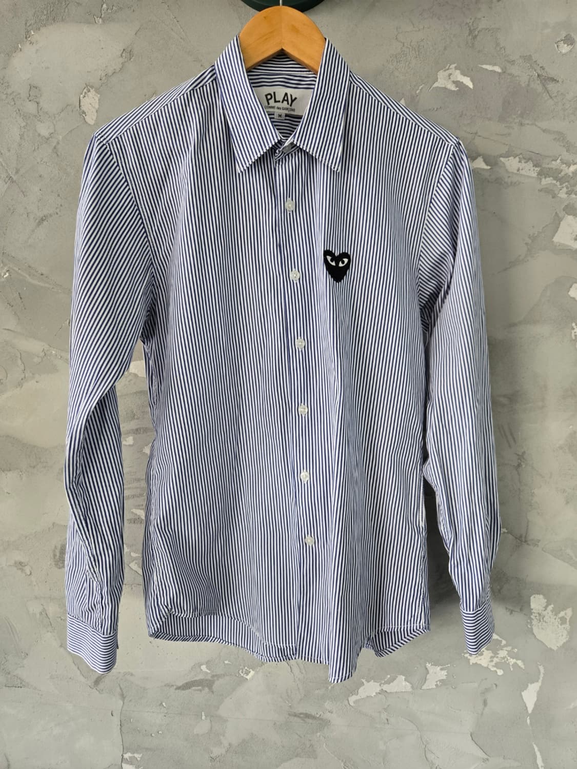 꼼데가르송 스트라이프 셔츠 M 상품이미지1