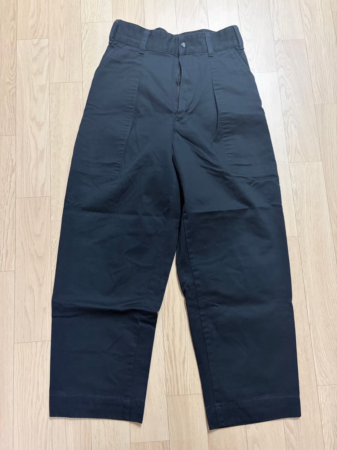 (25) 유니클로 U 베이커 팬츠 블랙 상품이미지1