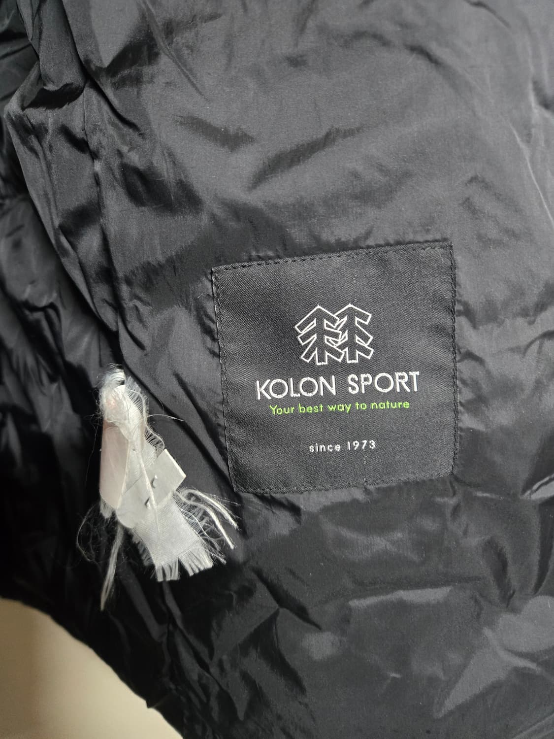 코오롱스포츠 남성 구스다운 경량패딩 95   상품이미지10