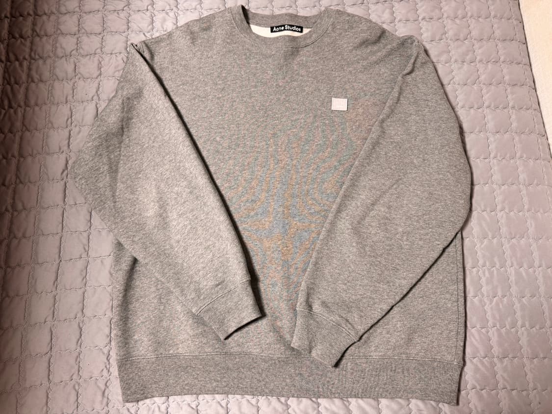 아크네 스튜디오 포바 맨투맨 그레이 s 상품이미지1