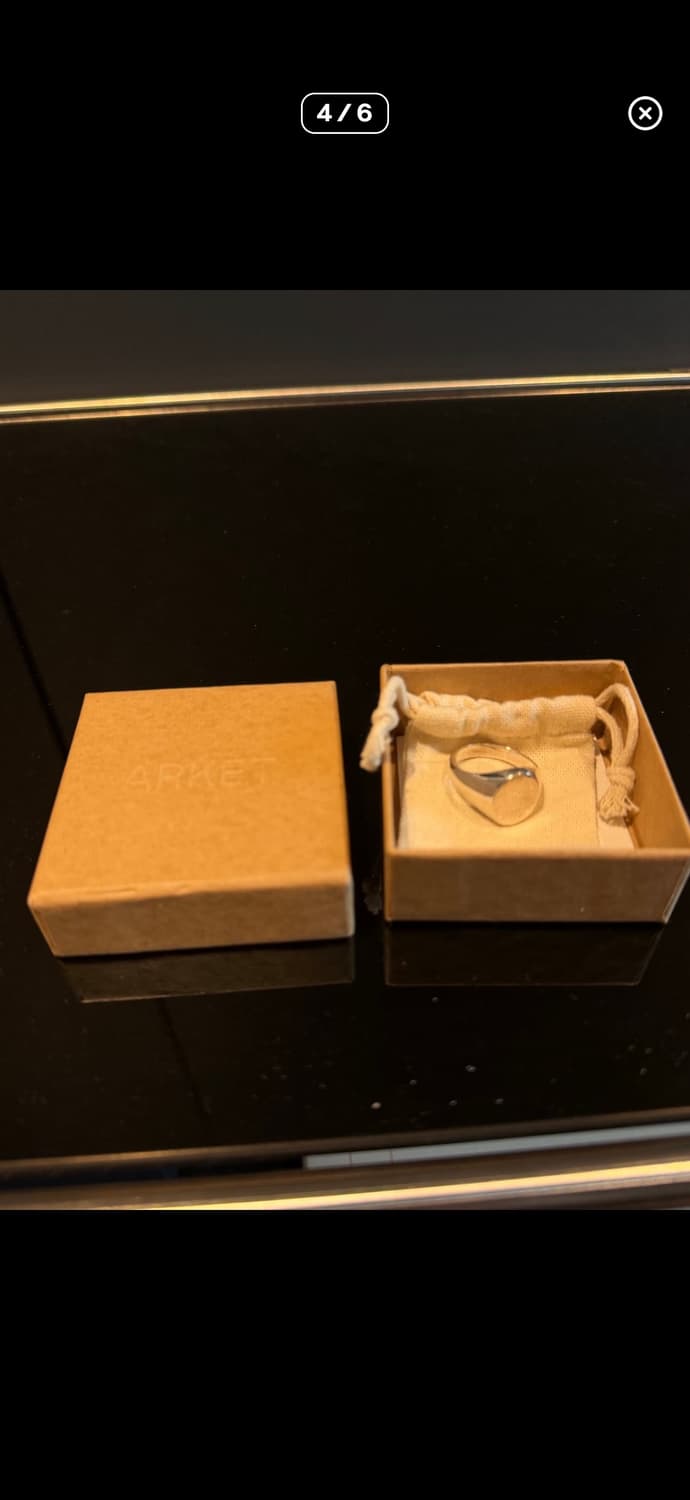 아르켓 실버 시그넷 링, 아르켓 반지 상품이미지4