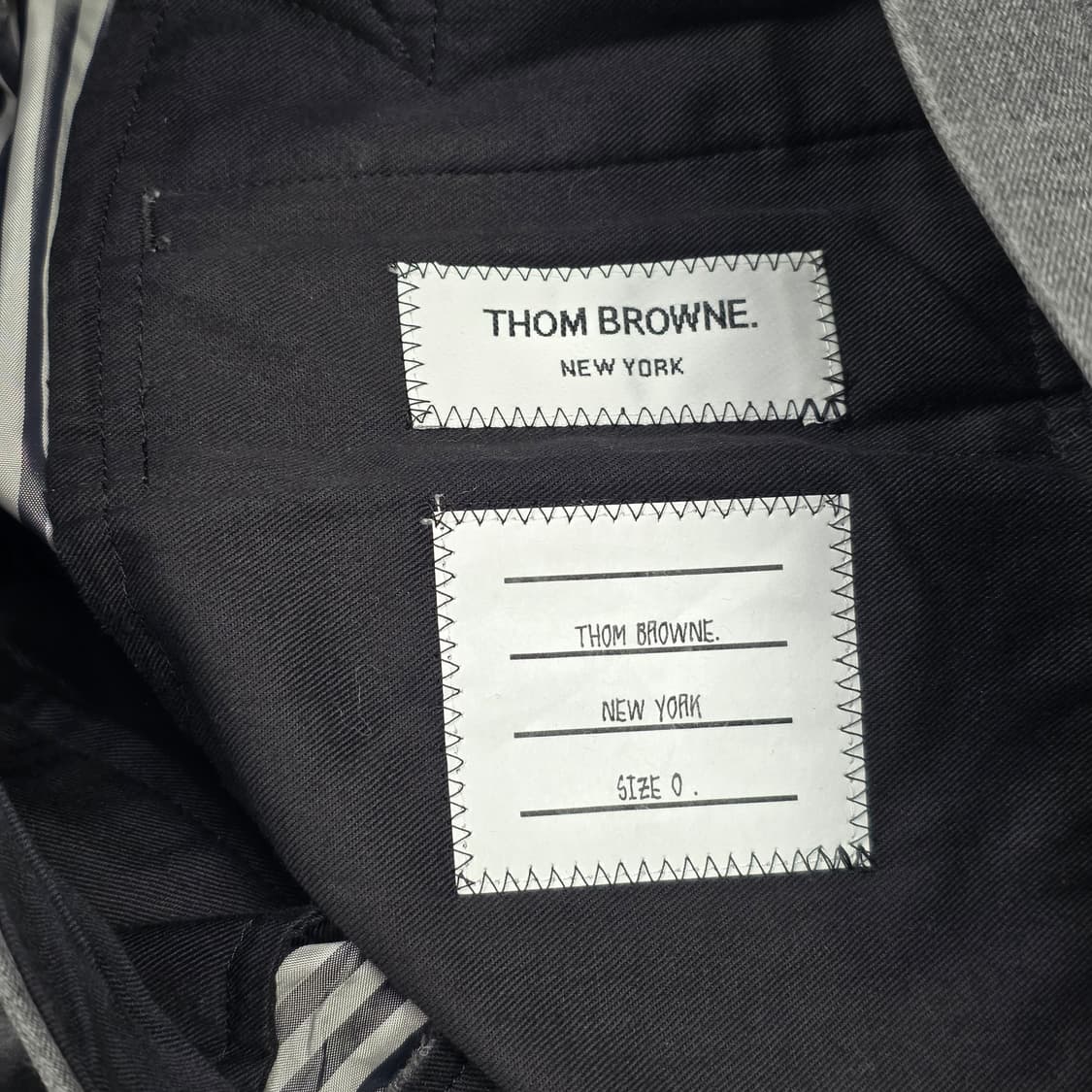 톰브라운 120수 울 수트 상하의 상품이미지10