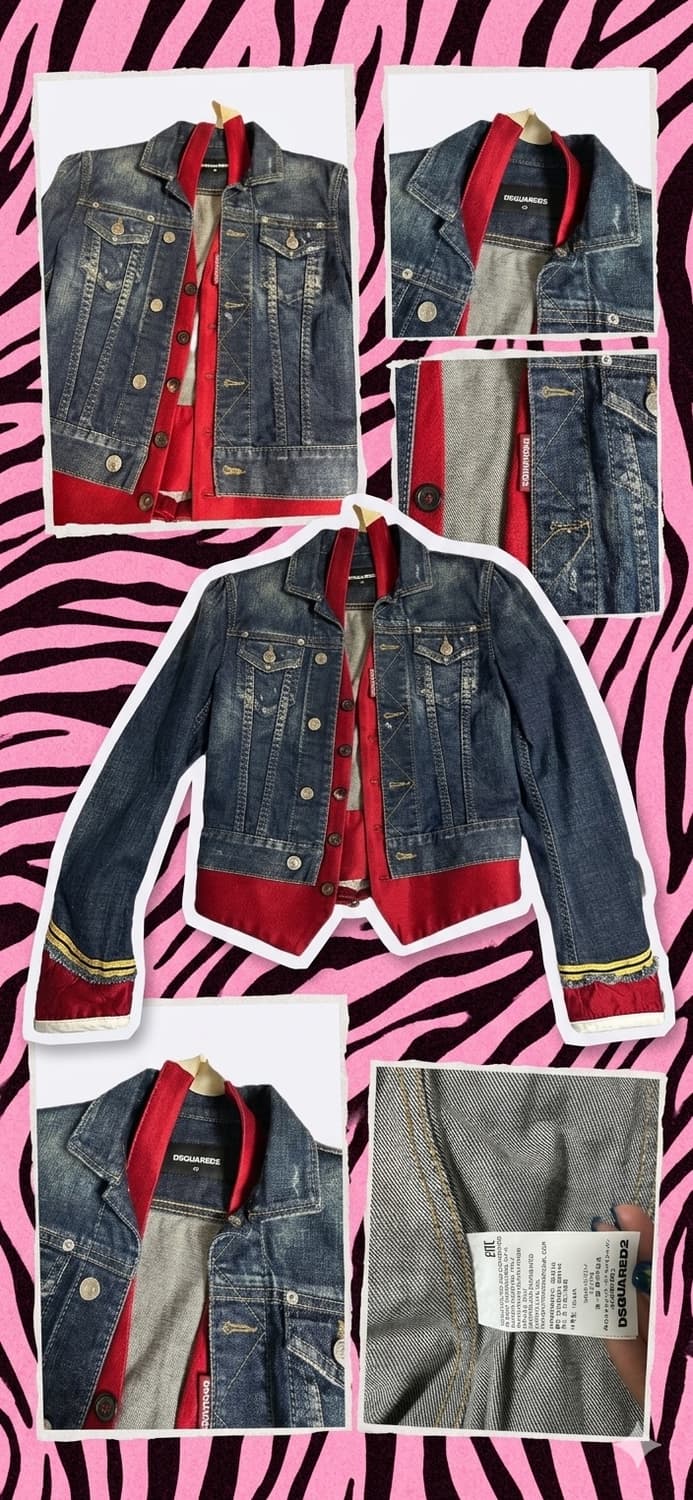 DSQUARED2 데님 자켓 상품이미지1