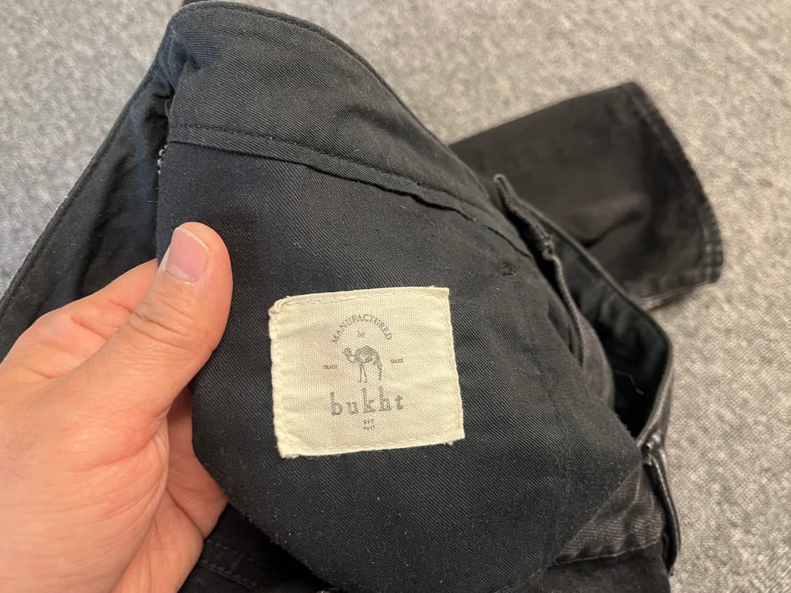 [33~34] 부후토 BUKHT 테이퍼드핏 셀비지 데님진 3  상품이미지4