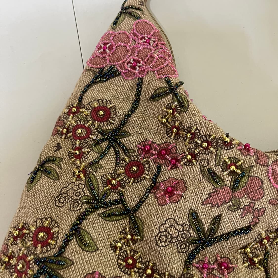 [JPN] 빈티지 재팬 핸드메이드 비즈 토트백 상품이미지2