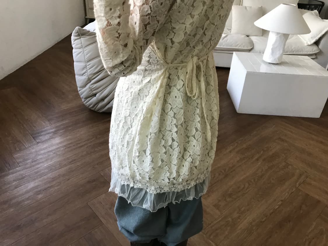 vintage lace one-piece 상품이미지5