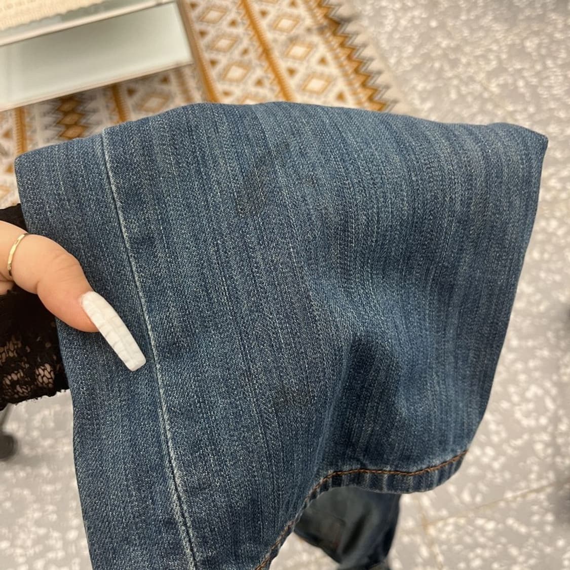 리바이스 501 올드스쿨 빈티지 워싱 진청 데님팬츠 32인치 C11004 상품이미지8