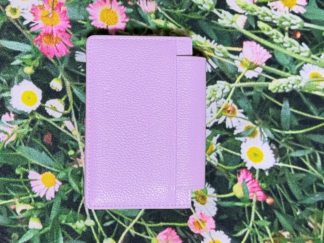 마뗑킴 아코디언 지갑 라이트 바이올렛 상품이미지2