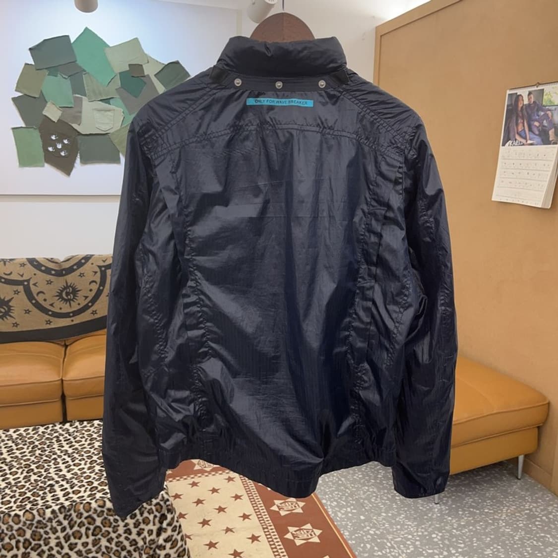 디젤 올드스쿨 빈티지 레이싱 바람막이 자켓 M C09516 상품이미지4