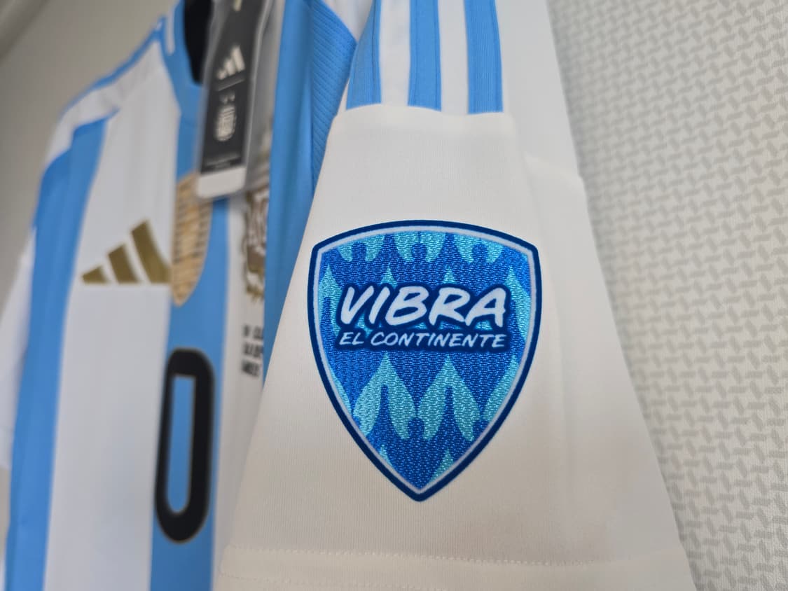 24-26 아르헨티나 홈 유니폼 리오넬 메시 COPA FINAL 버전 상품이미지4