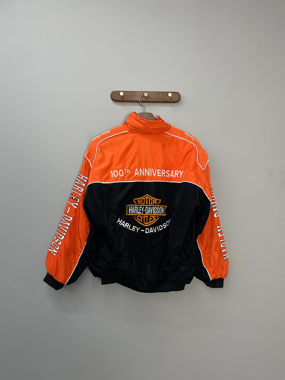 할리데이비슨 100주년 기념 스펠아웃 레이싱 자켓 H1270 상품이미지7