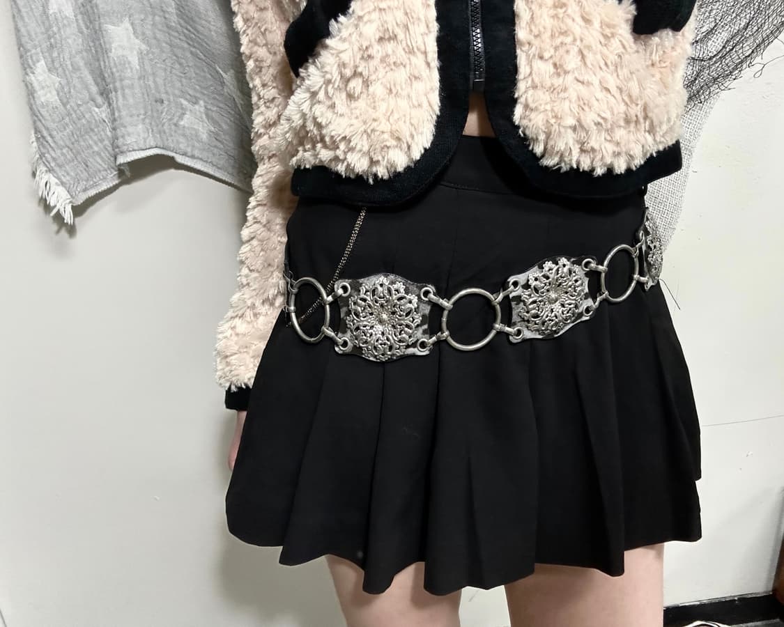 Cecil MCBee gal pleats skirt 상품이미지3