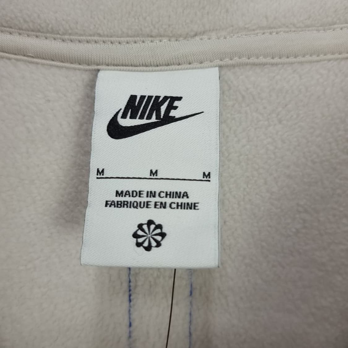 [나이키](새상품) 스우시 자수 플리스 하프집업 크롭 맨투맨 M16443 상품이미지8