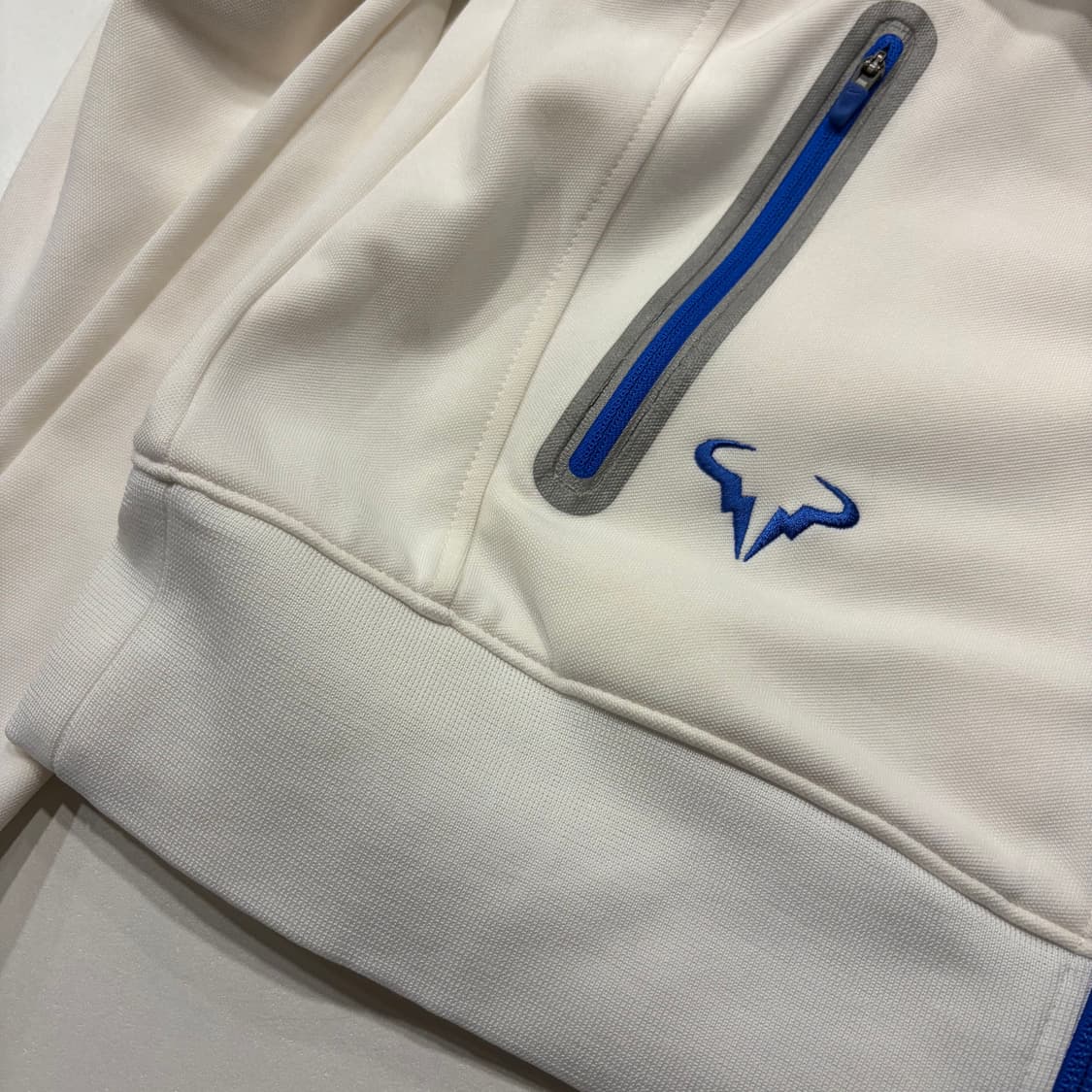 [M] 11s 나이키 라파엘 트랙 져지 자켓 화이트/블루 C938 상품이미지7