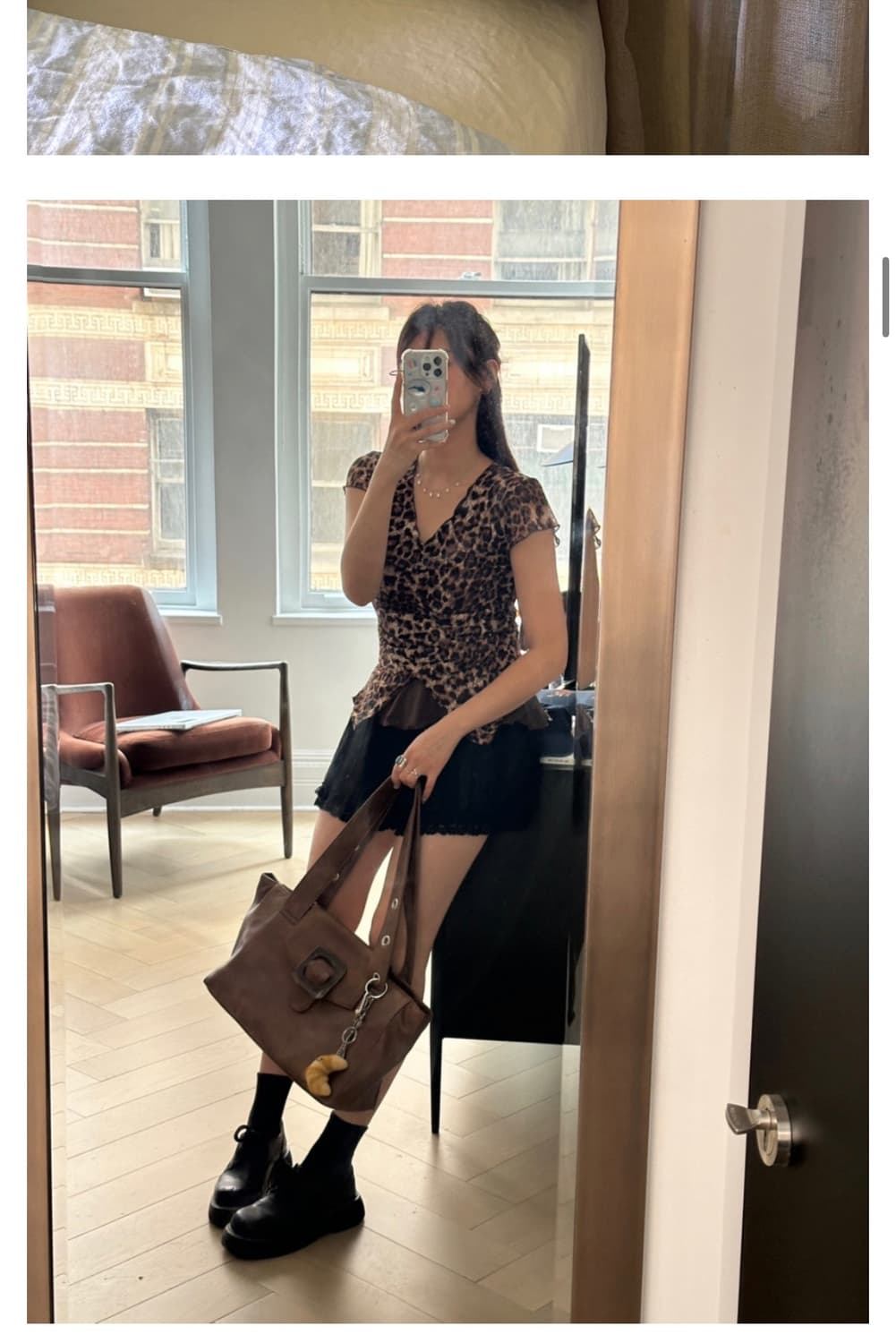 [무배] 루루서울 soho bag (브라운) 상품이미지2