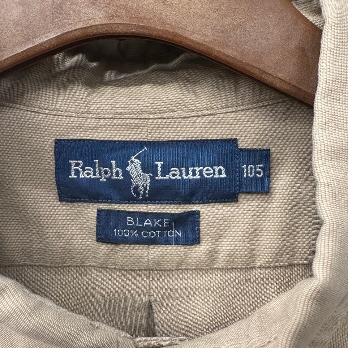90s 폴로 랄프로렌 블레이크 루즈핏 버튼다운 코튼셔츠 N747 상품이미지7