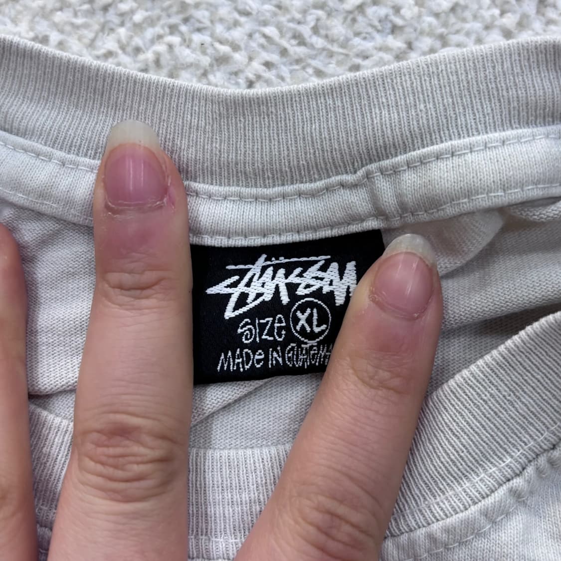 XL 빈티지 스몰로고 반팔 티셔츠 0403E 상품이미지3