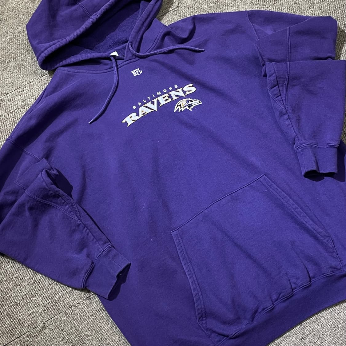 NFL 볼티모어 레이븐스 로고 후드티 상품이미지6
