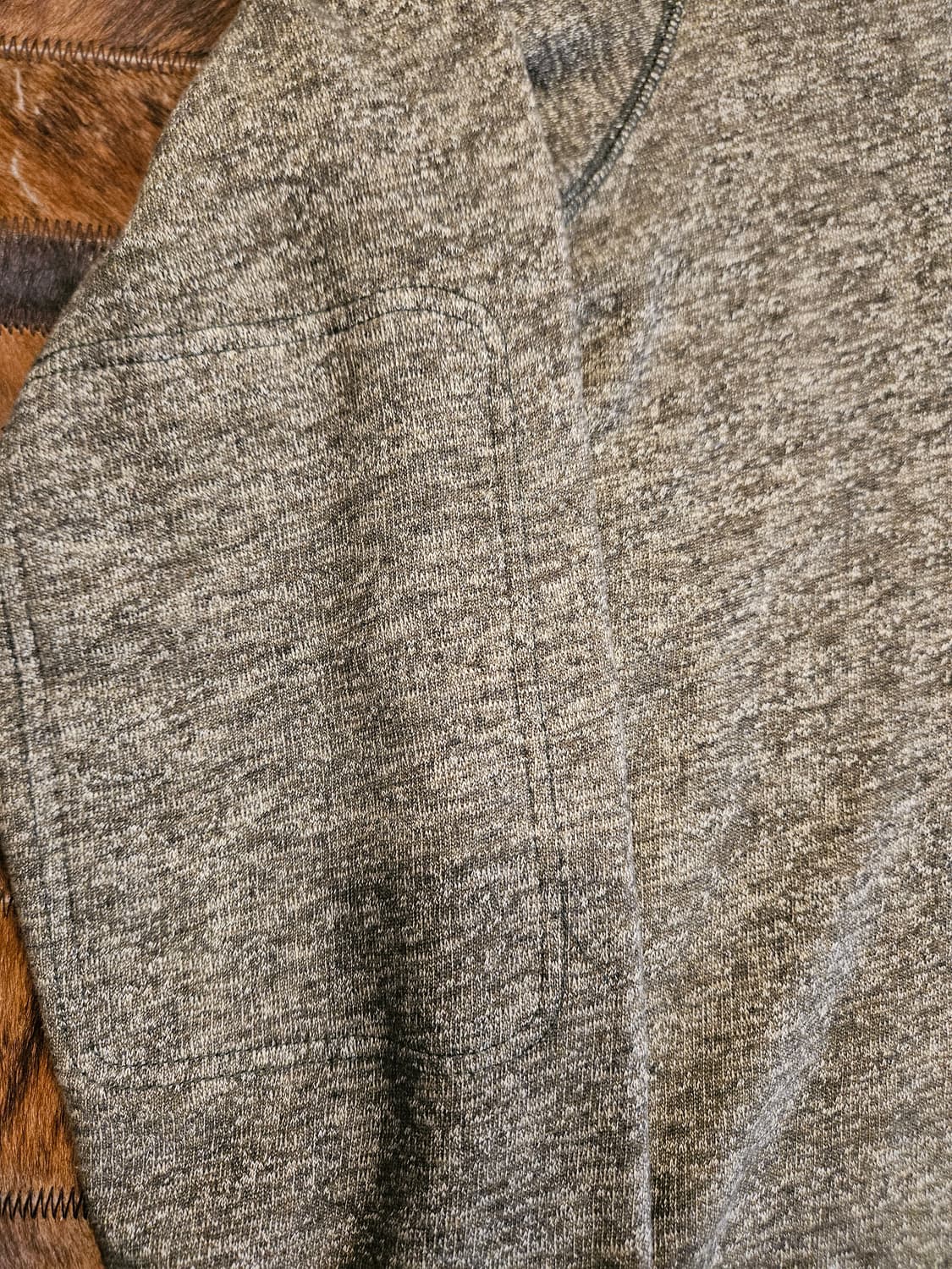 더블알엘 코튼 울 숄카라 포켓 티셔츠  상품이미지3