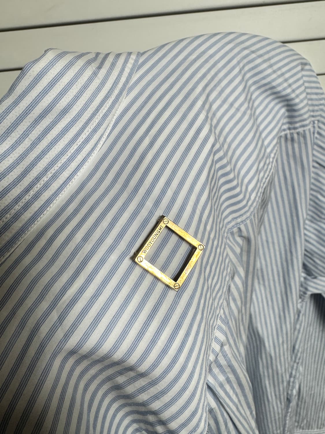 우영미 스트라이프 셔츠 48 상품이미지5