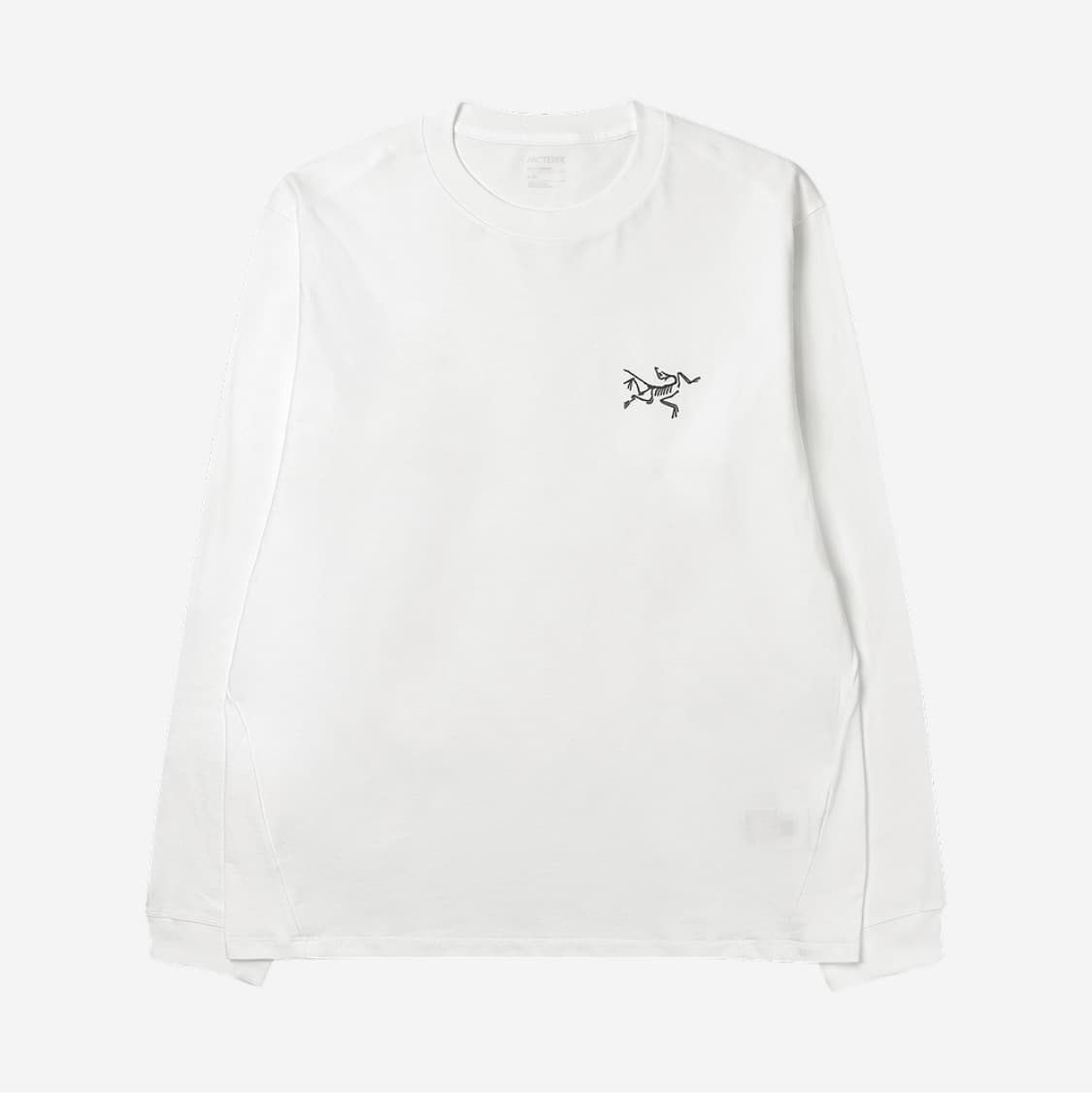 <s> 아크테릭스 크래그 코튼 롱슬리브 티셔츠 화이트 상품이미지1
