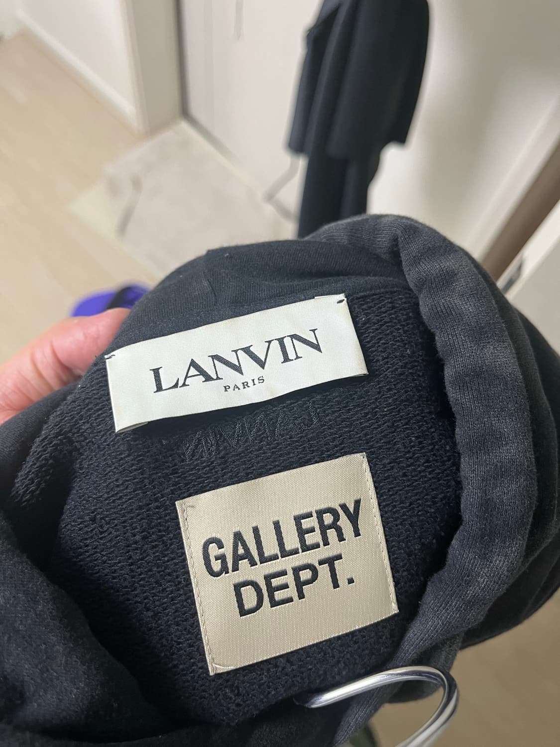 랑방 갤러리디파트먼트 후드티 xl 상품이미지3