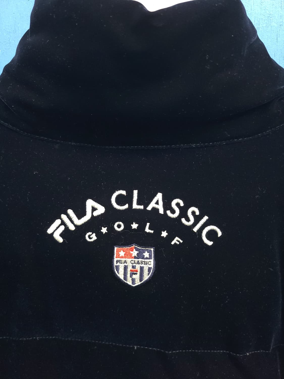 20살 빈티지 휠라 벨벳 푸퍼패딩 like 폴로 상품이미지7