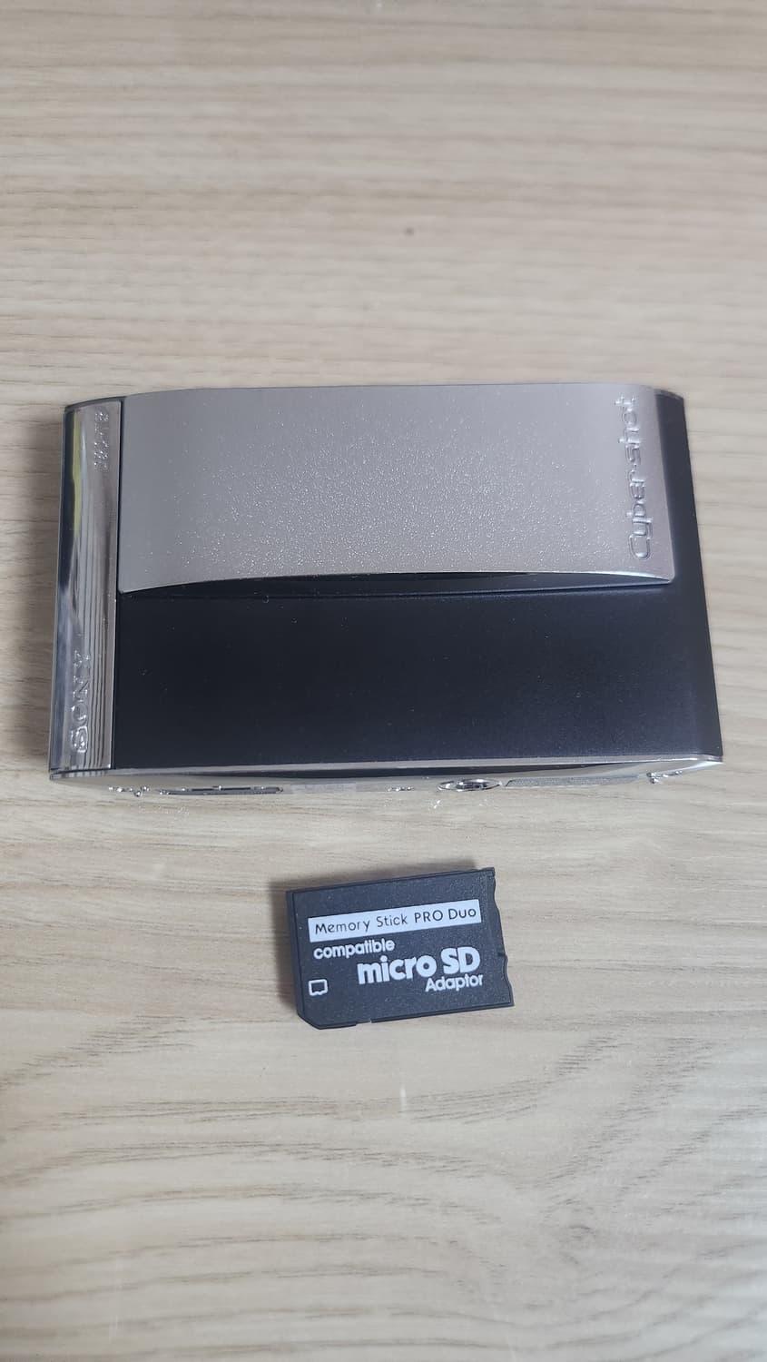 소니 사이버샷 dsc-t5(마이크로 sd카드 준비필요) 빈티지디카 상품이미지1