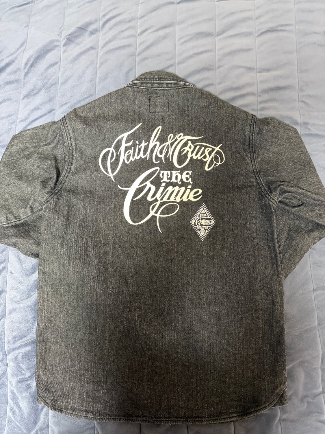 (M)일본 빈티지 데님셔츠 상품이미지1