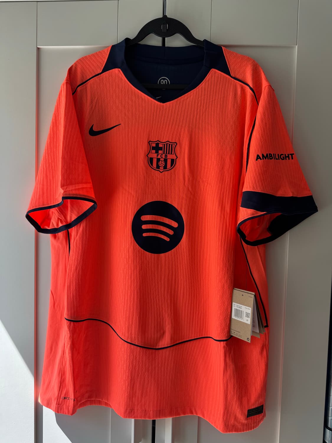 [XXL] 25/26 바르셀로나 써드 ADV 어센틱 유니폼 노마킹 상품이미지1