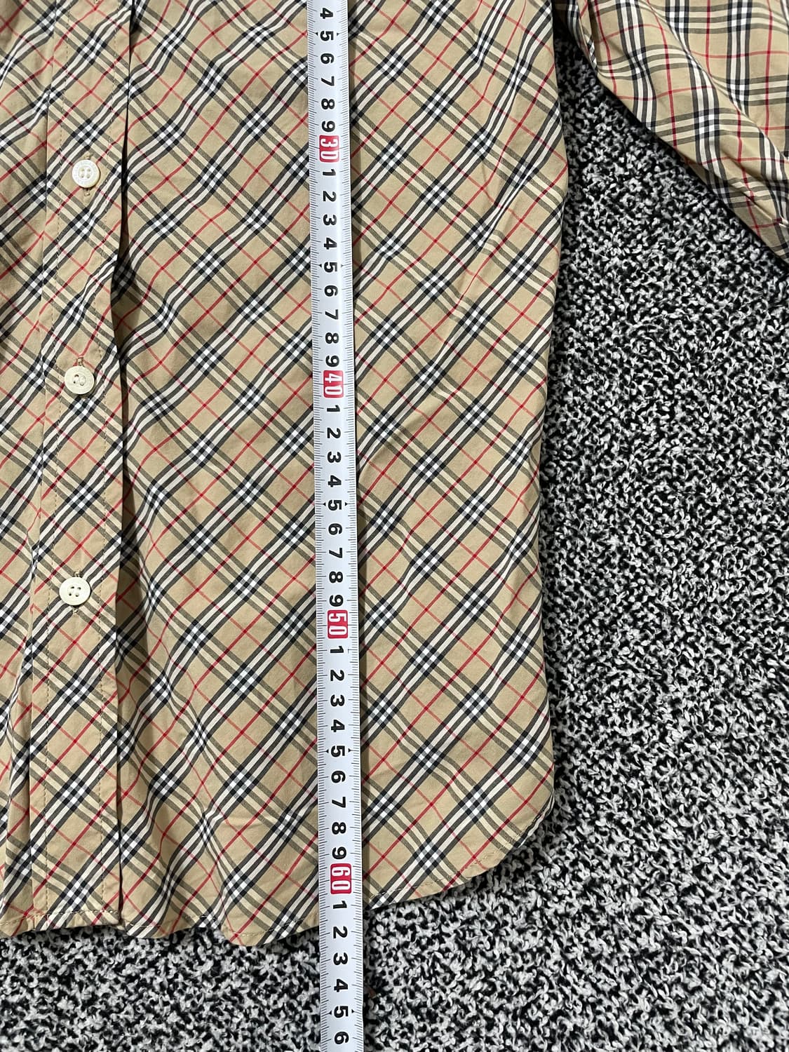 빈티지9. 버버리 블루라벨 노바 체크 셔츠 상품이미지6