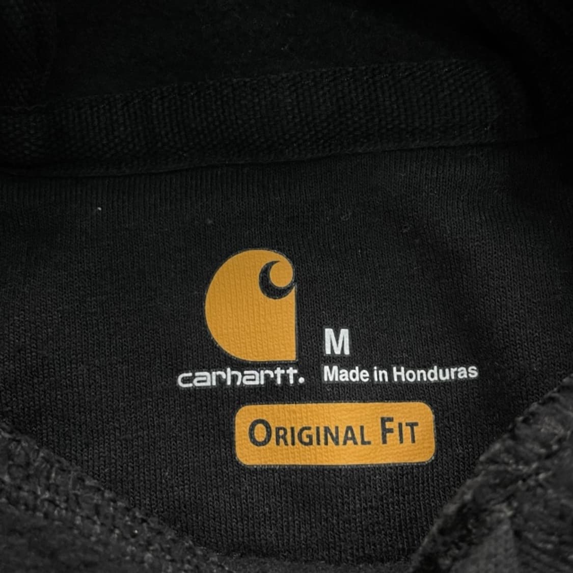 100 칼하트 사이드 레터링 후드티  상품이미지3