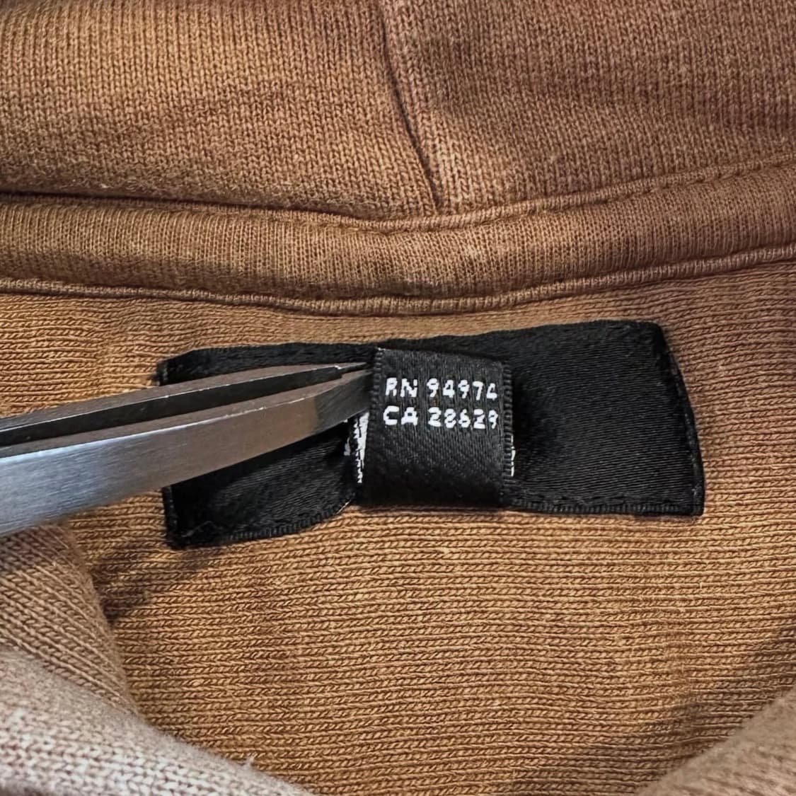 23fw 스투시 스티치 라벨 후드스웻 상품이미지7