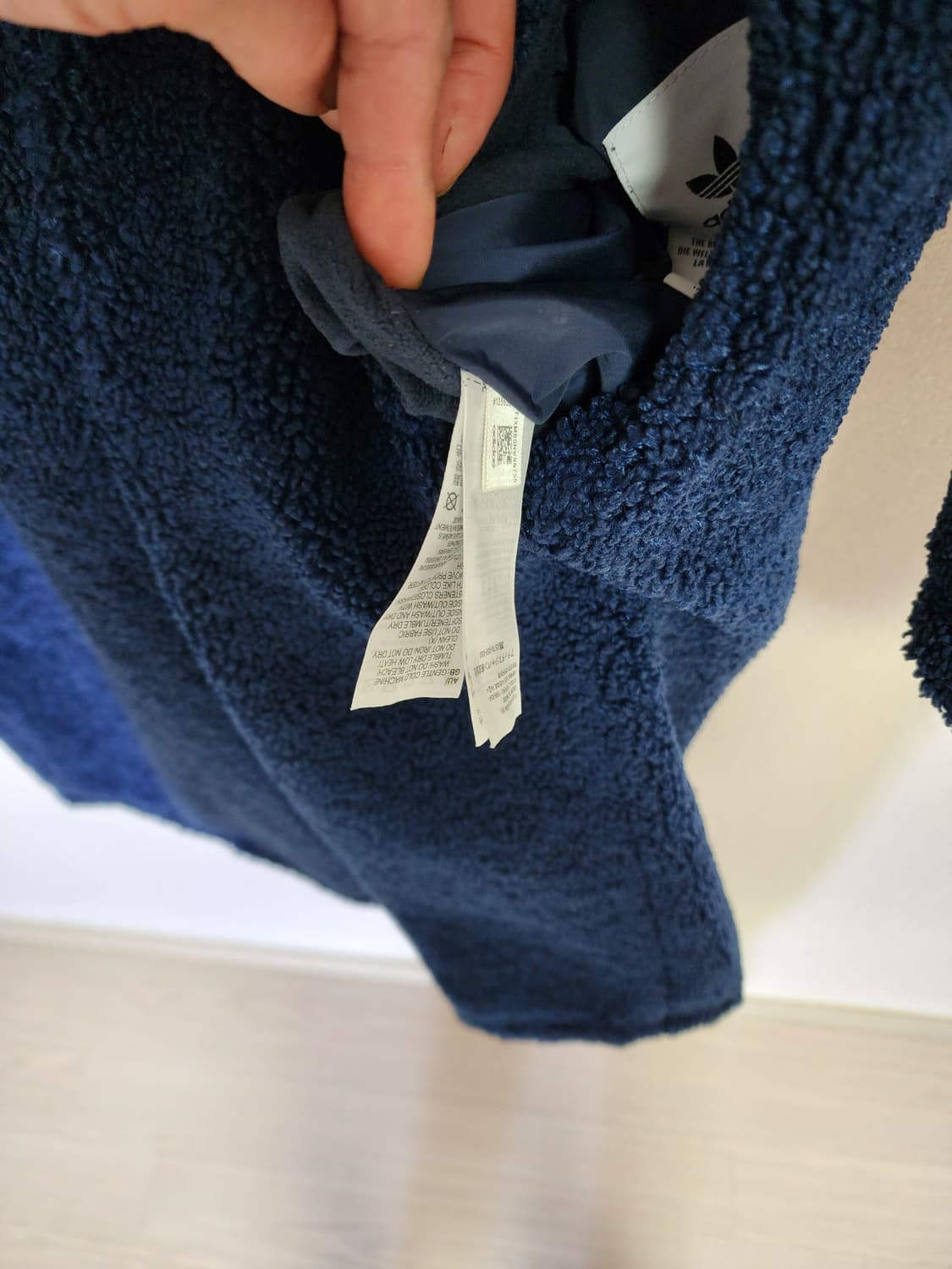 아디다스 양면 쉐르파 롱 플리스 후리스 자켓 상품이미지6