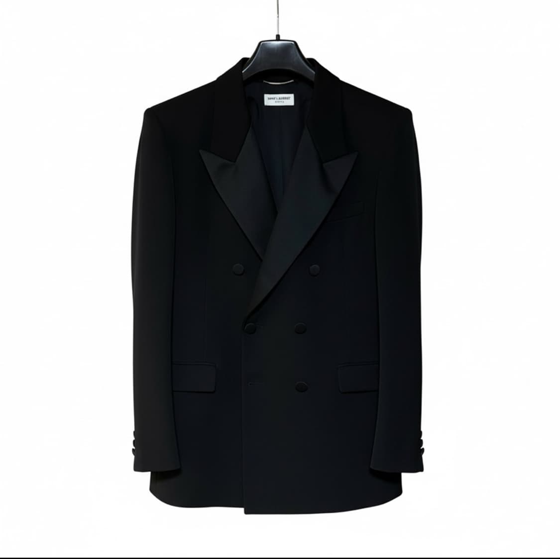 생로랑 블랙 더블 자켓 상품이미지1