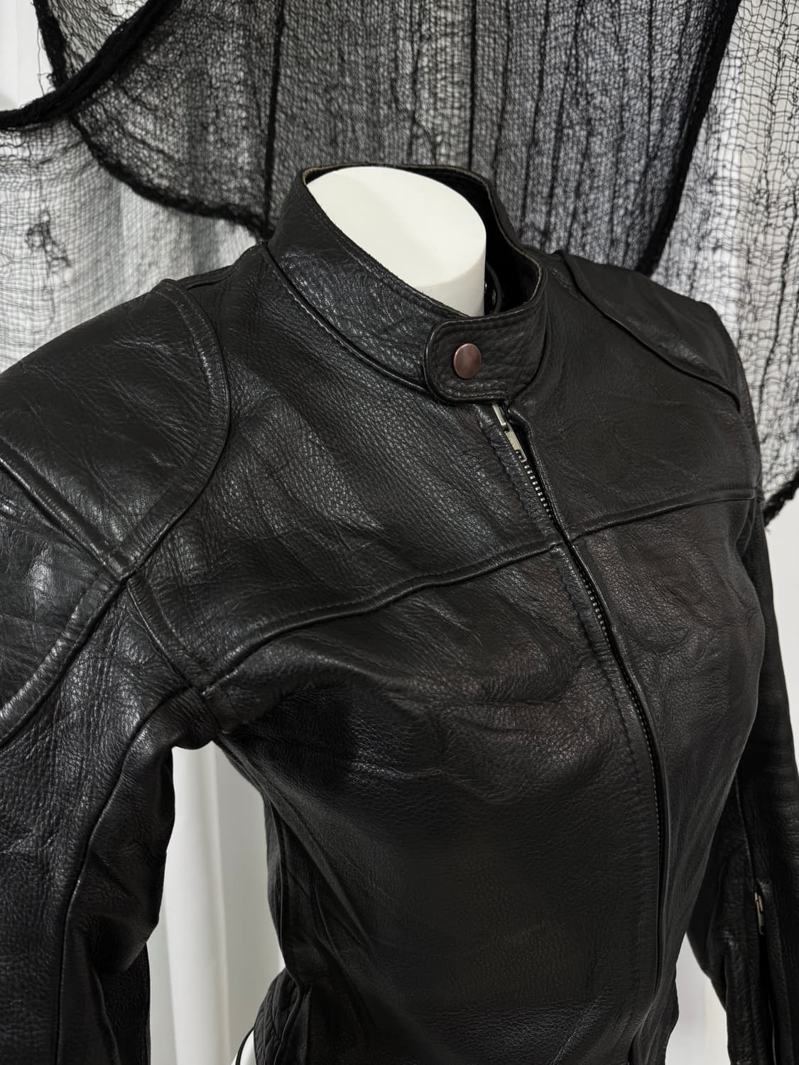 biker crop jacket 상품이미지3