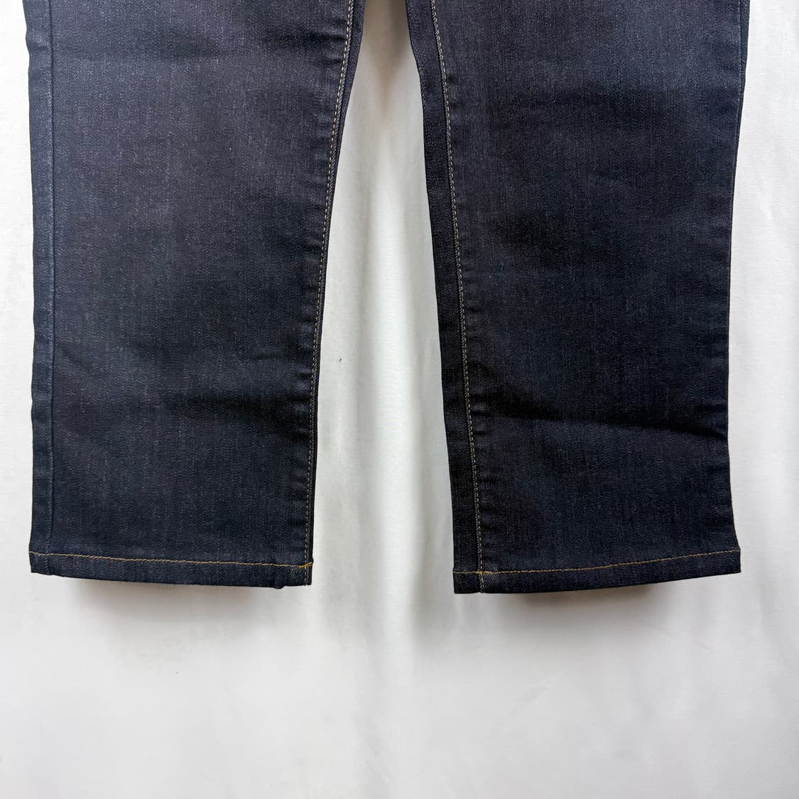 (30) 게스 크롭 진청 데님 팬츠 상품이미지3