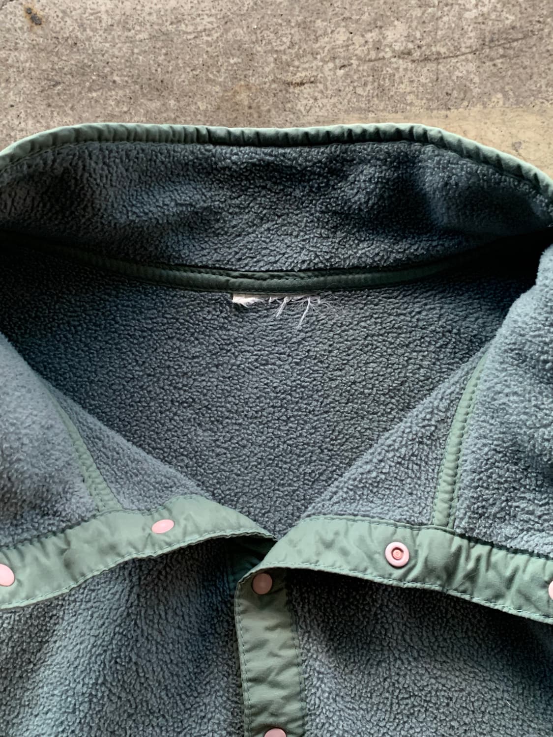 90s 엘엘빈 플리스 스냅 풀오버 상품이미지3