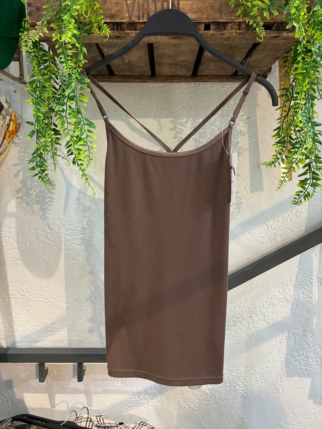 빈티지 타미힐피거 카모 카키 브라운 너드 코디세트 상품이미지3