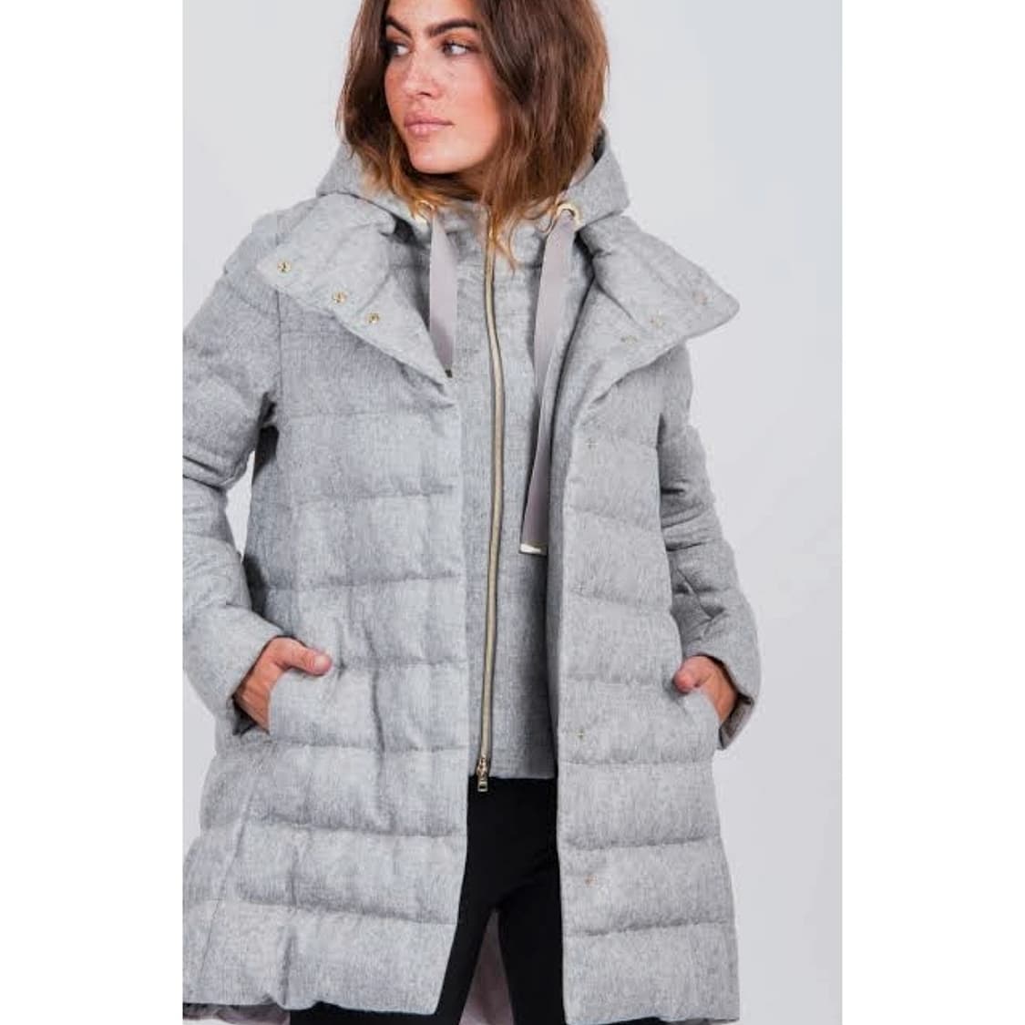 에르노 캐시미어 구스 패딩 코트 상품이미지1