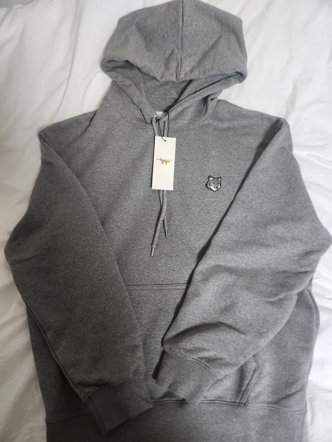 메종키츠네 그레이 후드 상품이미지1