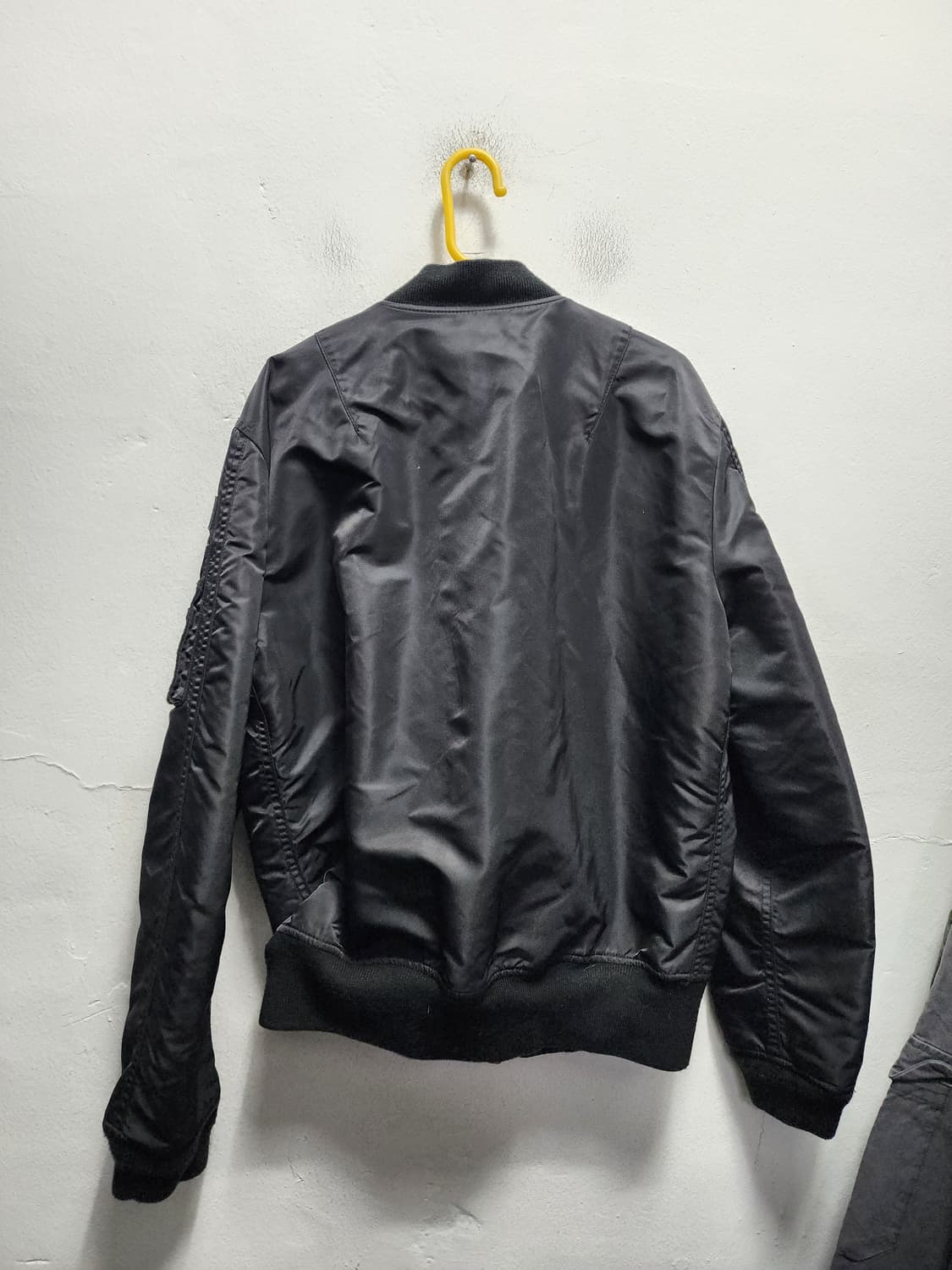 Schott 쇼트 블랙 MA-1 항공점퍼 상품이미지2