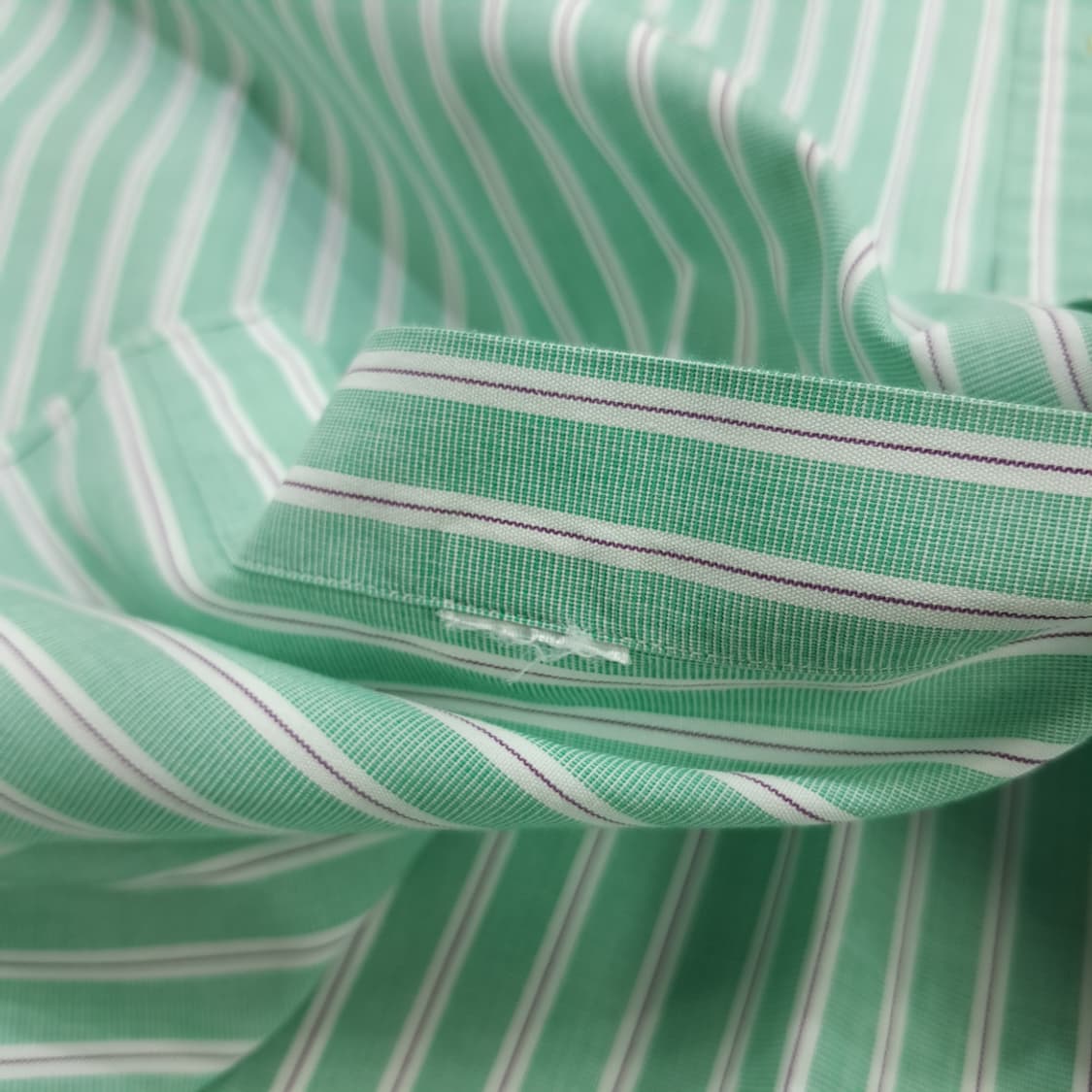Co638 XL 폴로 랄프로렌 그린 스트라이프 긴팔 셔츠 남방 상품이미지6