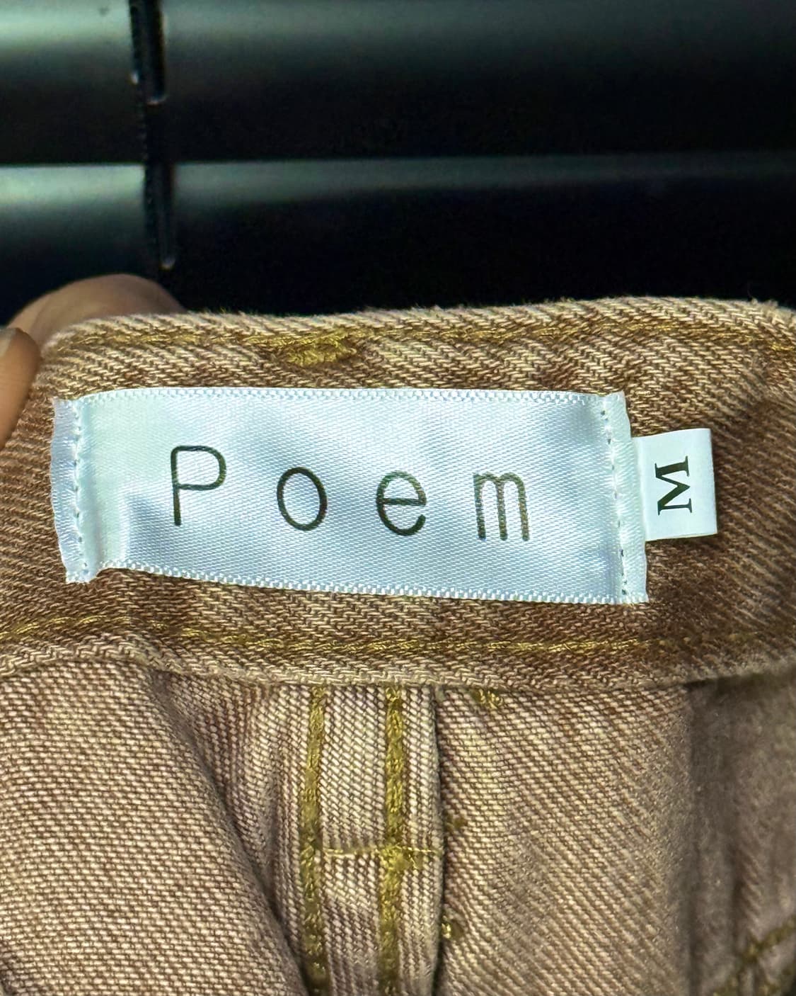 POEM 데미지 워싱 와이드 팬츠 27 디스트로이드진 찢청 갸루 로리걸 상품이미지8