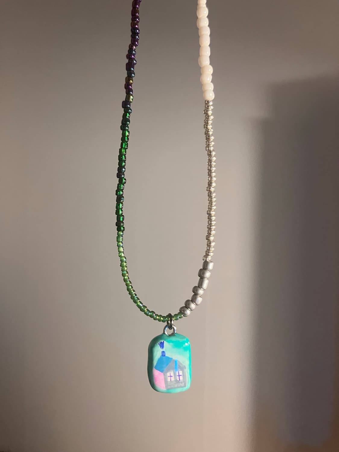 눈사람 집 목걸이(온기 only one) 상품이미지6