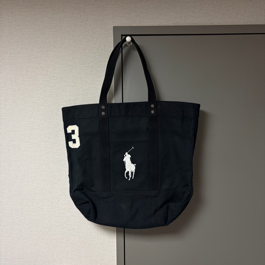 폴로 캔버스 토트백 상품이미지1